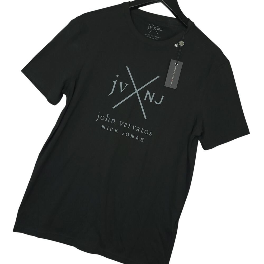 John Varvatos X Nick Jonas Limited Edition T-Shirt Sz Small Black NWT